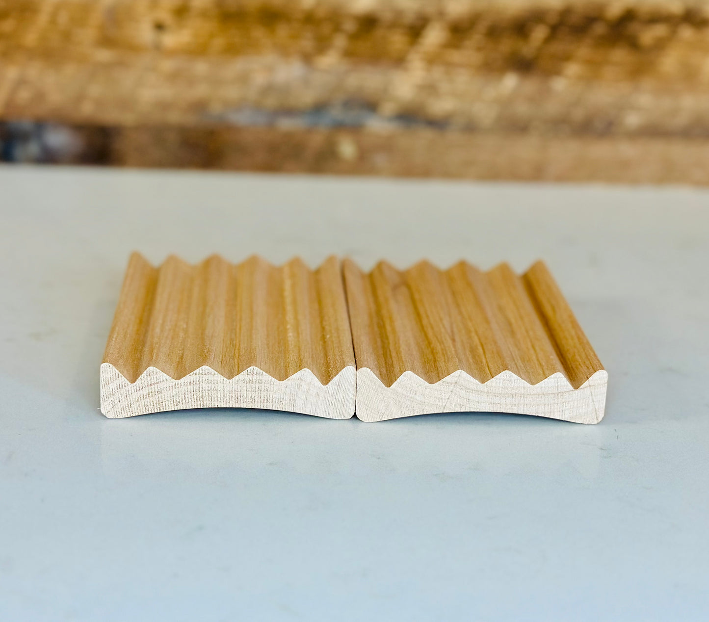 Wooden Soap Tray - Arched