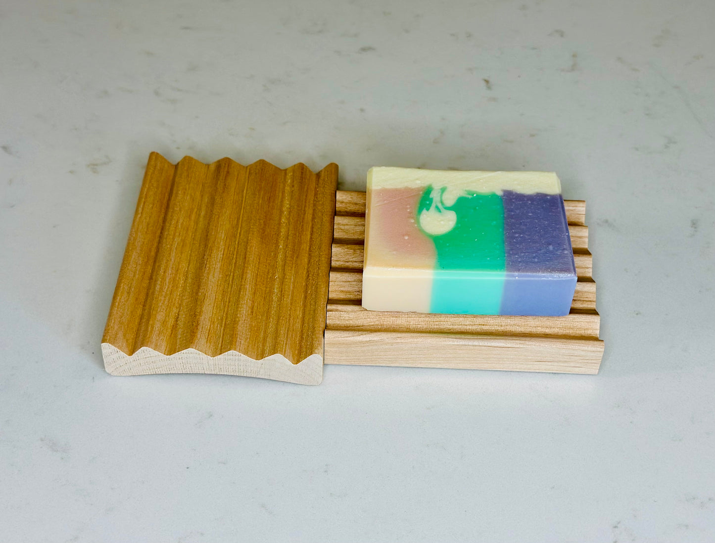 Wooden Soap Tray - Arched